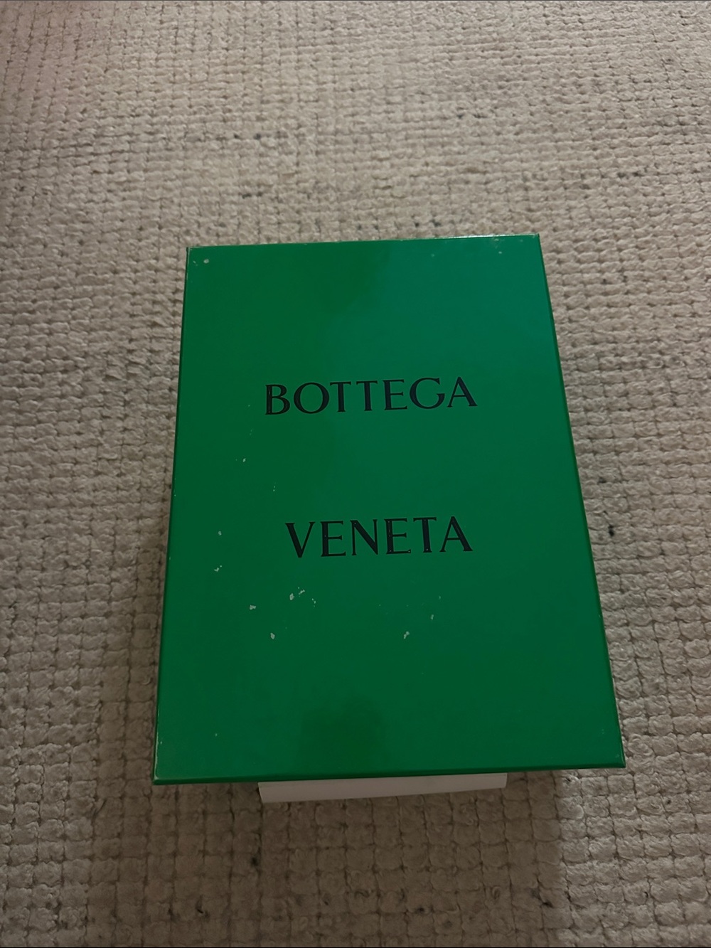 Bottega Veneta Emerald Green Logo Box
